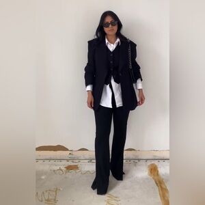 🛍️ZARA TAILORED VEST WORN ONCE ORIGINALLY $79